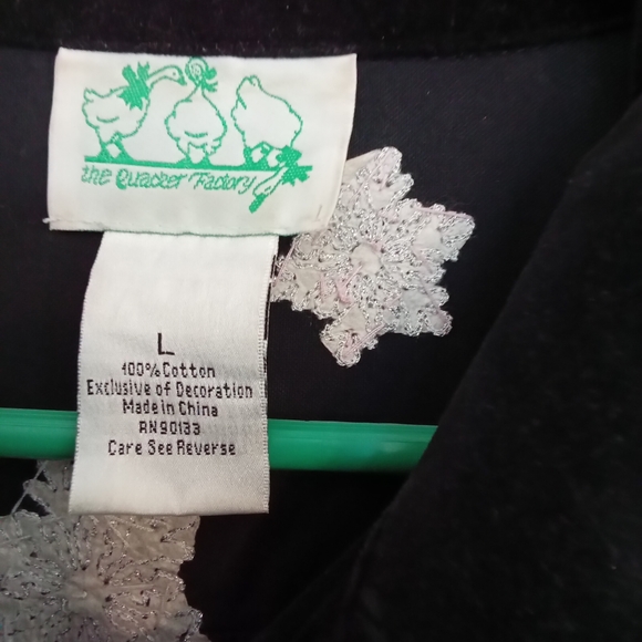 ADORABLE Quacker Factory velvet jacket - Picture 5 of 5